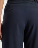 Model wears Suit pants in Navy