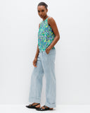 Model wears Shell Top in Reflections