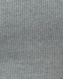 Dorsu Ribbed Tank Top - Grey Marle