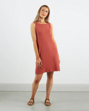Dorsu Scoop Back Dress - Spice