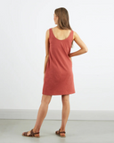Dorsu Scoop Back Dress - Spice