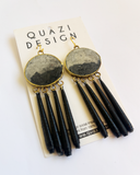 Quazi Design Fundo Pulp Earring Two Tone