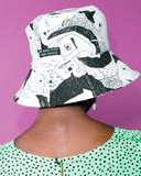 Model wears Li Phay Bucket Hat