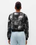 Model wears Mercury Foil Pullover