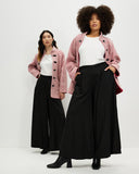 Model wears Moonlight Stripe Palazzo