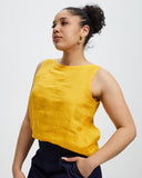 Linen Shell Top - Sunshine