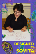 Copper Sejal's Curls Funky Bum Bag