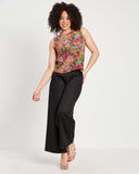 Silk Shell Top - Fairfield Bloom