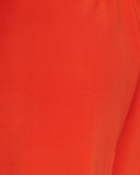 Model wears Scorching Orange Straight Leg Pant