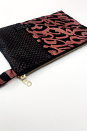 Copper Sejal's Curls Spliced Clutch