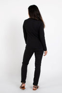 Dorsu Staple Long Sleeve T-shirt - Black