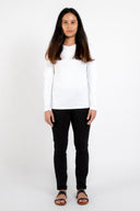 Dorsu Staple Long Sleeve T-shirt - White