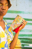 Fairfield Bloom Foldover Purse (Red)