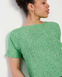 Dolman Top - Fern Cheetah