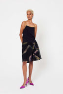 Silk Camisole - Gold Bind