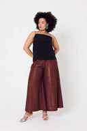 Silk Camisole - Gold Bind