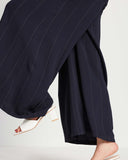Palazzo Pants - Navy Pinstripe