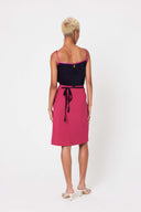 Silk Camisole - Pink Bind