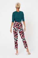 Straight Leg Pants - Watercolour Bead