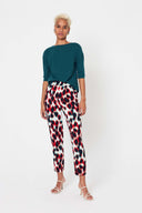 Straight Leg Pants - Watercolour Bead