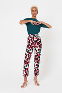 Straight Leg Pants - Watercolour Bead