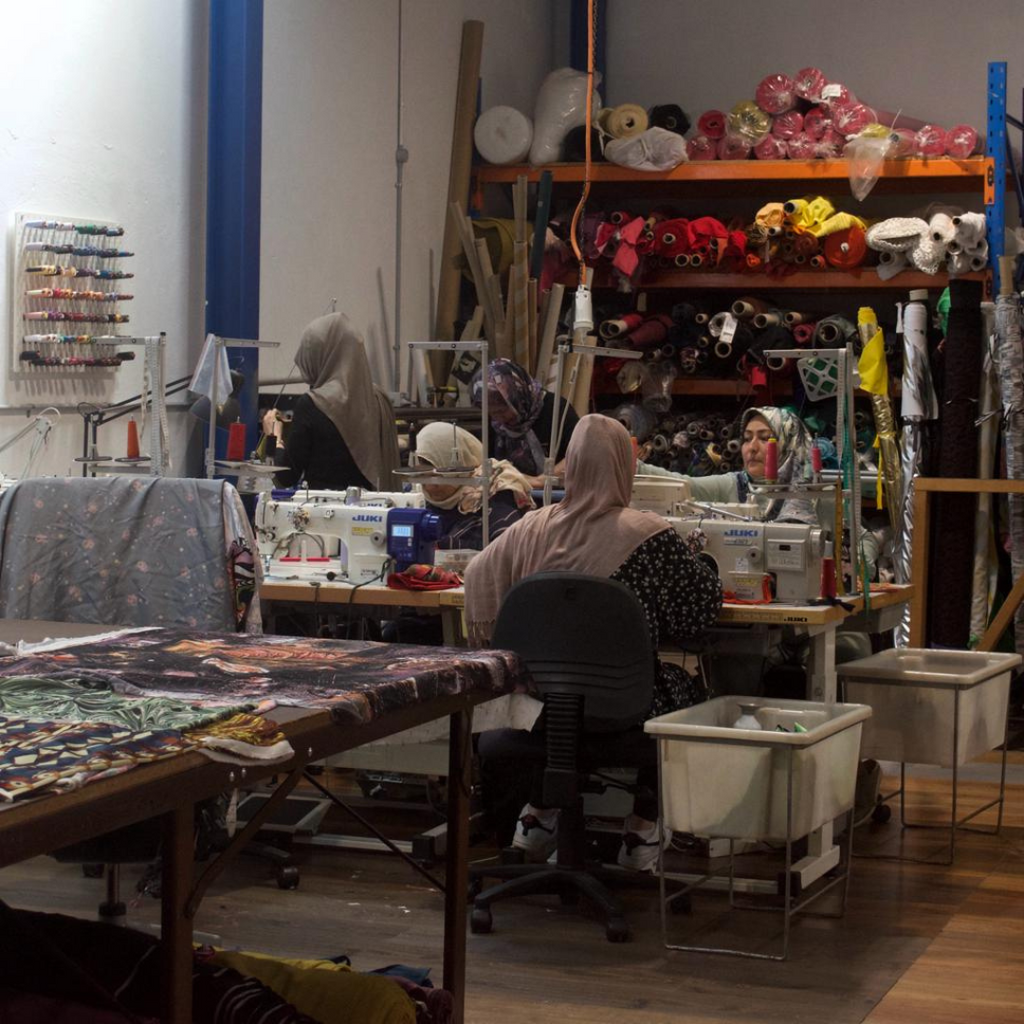 The Social Outfit's Industrial Sewing Program at Marrickville workroom