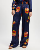 Model wears Silk Kai Pants in Nour