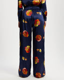 Model wears Silk Kai Pants in Nour