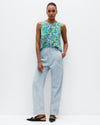 Model wears Shell Top in Reflections