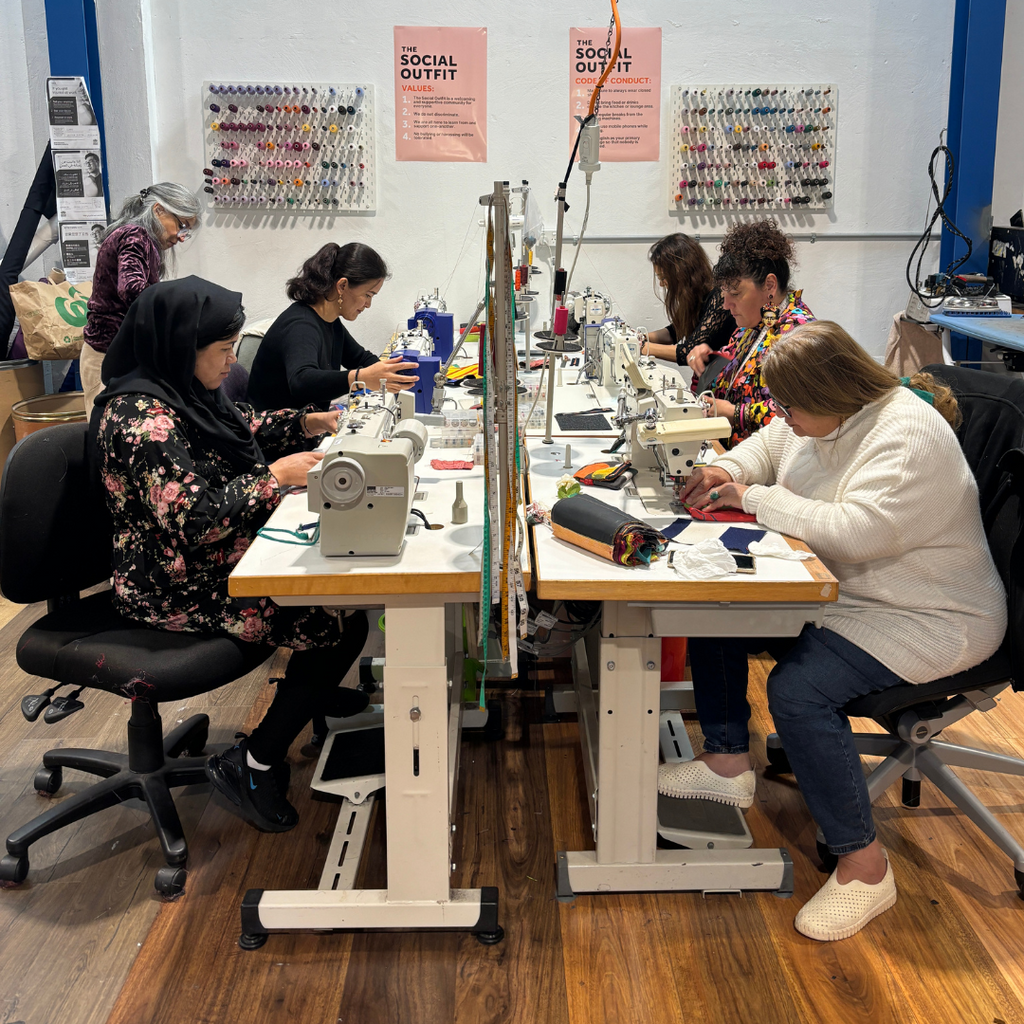 The Social Outfit's Industrial Sewing Program at Marrickville workroom