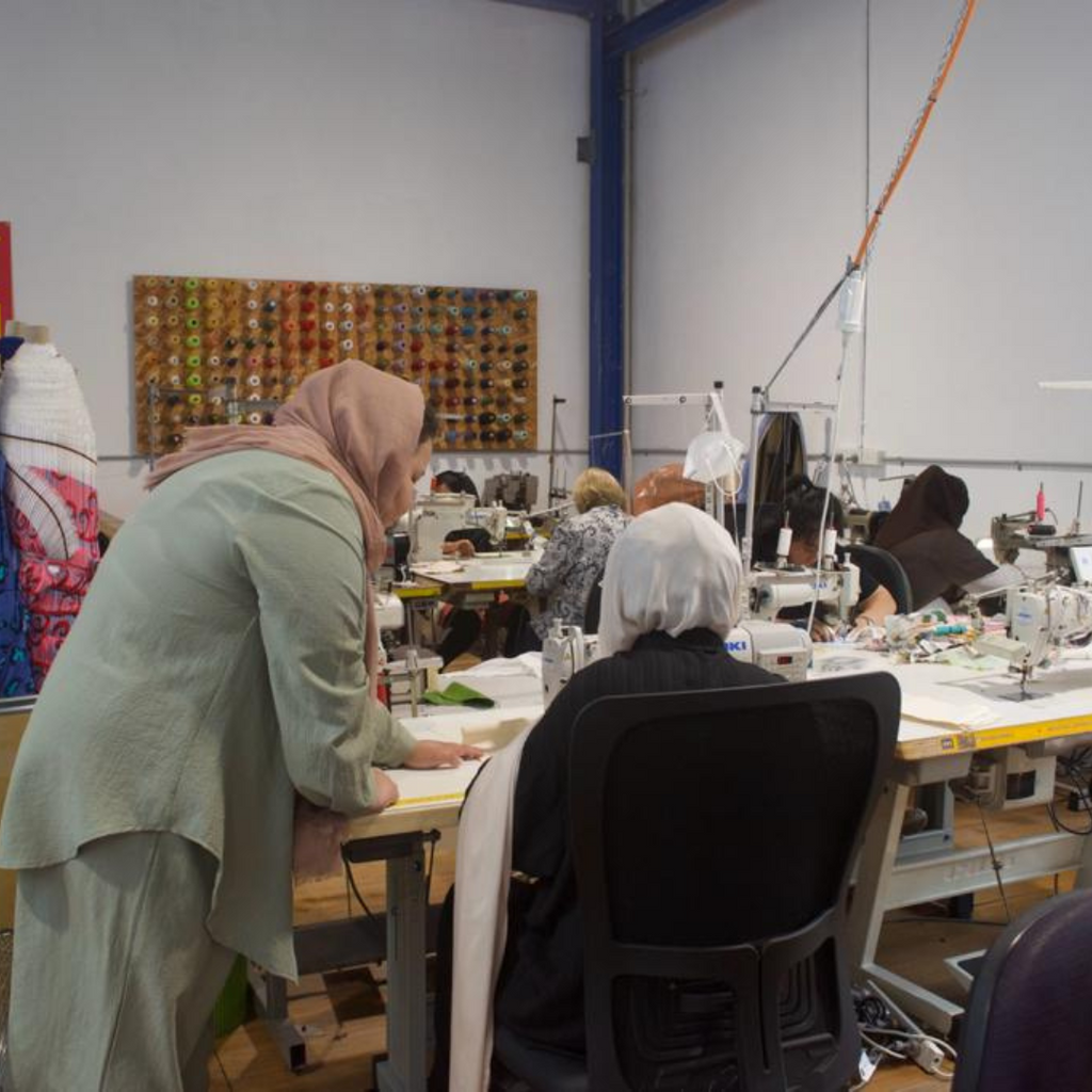 The Social Outfit's Industrial Sewing Program at Marrickville workroom