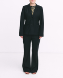 Flared Pants - Kohl Black