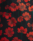 V-Neck Dress - Crimson Carnival