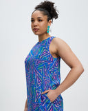 Model wears Fariba A-line Dress