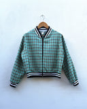 Aviator Jacket - Mint Check