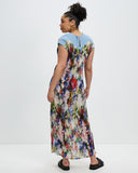 Model wears Jomilla Bloom Pleated Dress