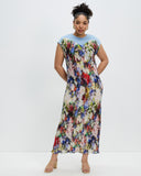 Model wears Jomilla Bloom Pleated Dress