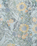Close up fabric of our Kai Relaxed Shirt - Aqua