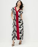 Model wears Lady Rose Silk Dress
