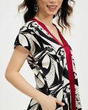 Model wears Lady Rose Silk Dress