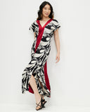Model wears Lady Rose Silk Dress