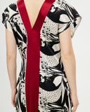 Model wears Lady Rose Silk Dress