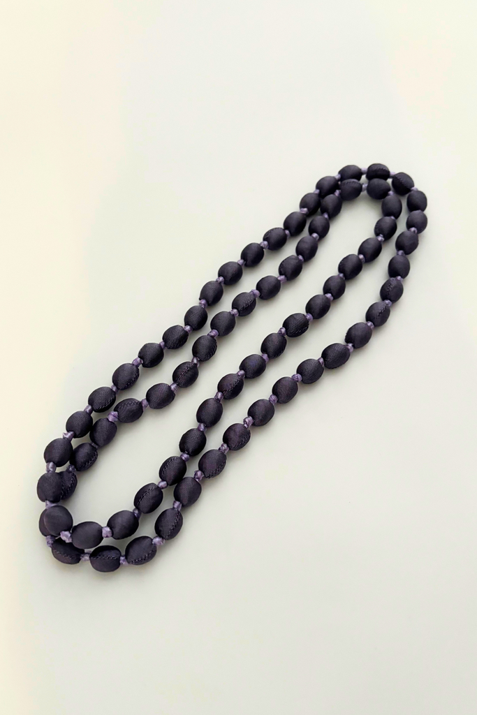 Lavender Purple Single Strand Necklace