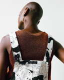 Model wears Li-Phay-Overalls