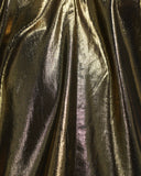 Close up Liquid Gold Karen Top fabric