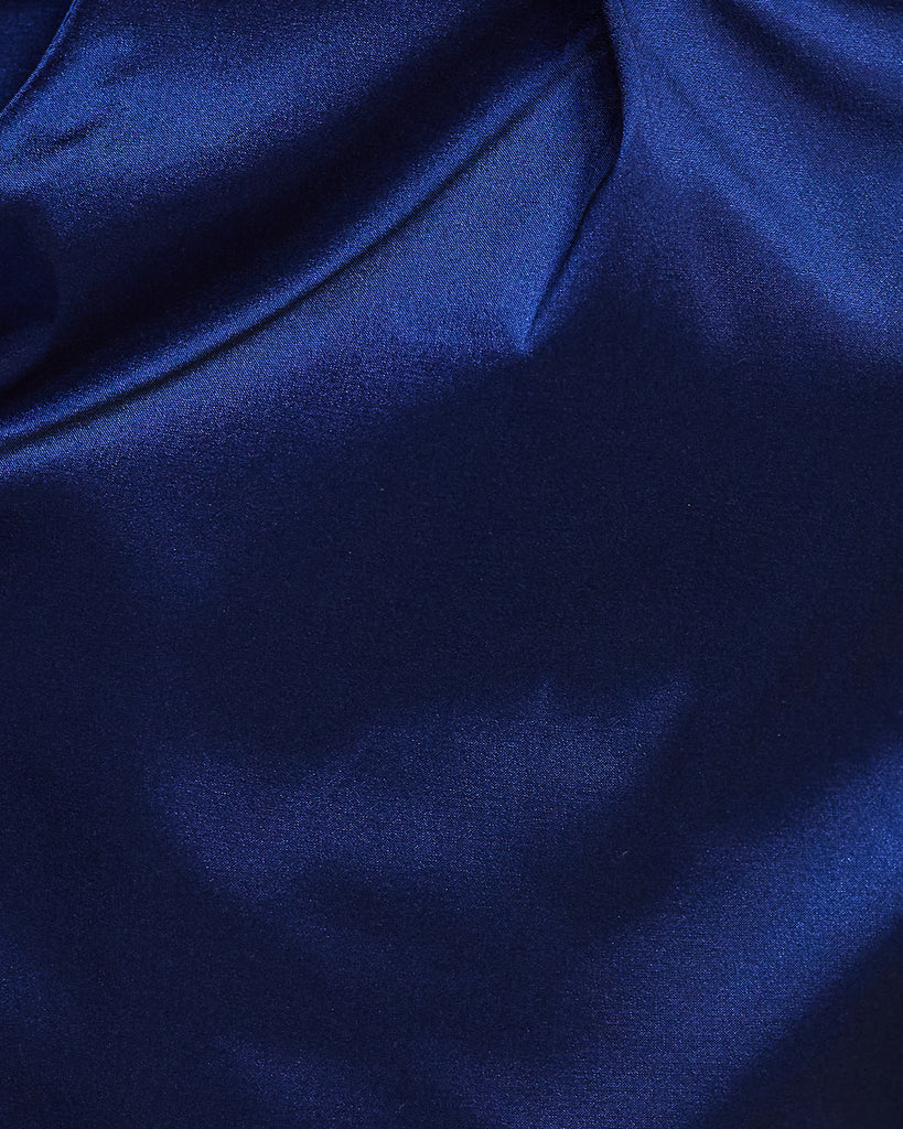 Close up of Midnight Blue Straight Leg Pant Fabric