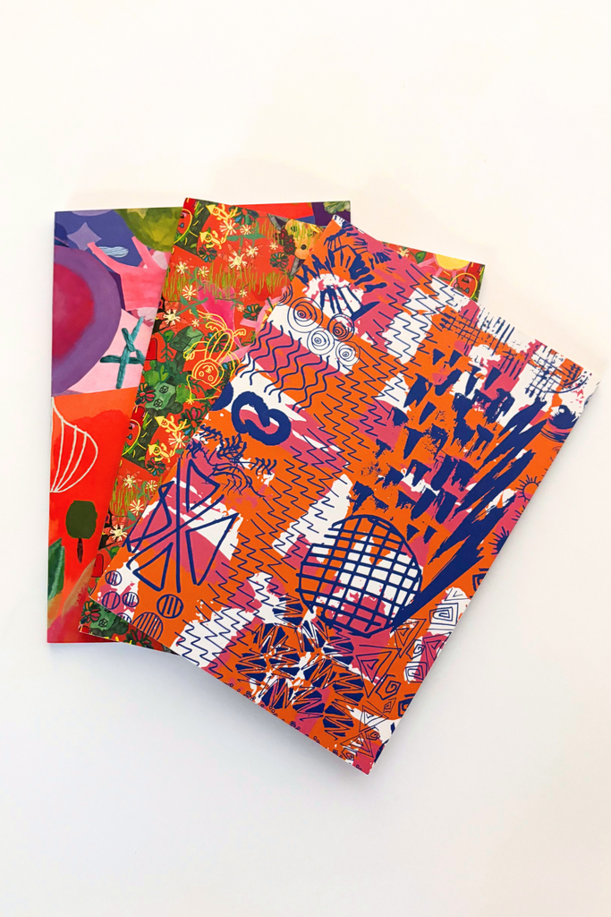 Notebook gift bundle with Community prints