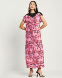 Model wears Jomilla Twilight Pleated Dress