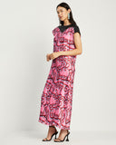 Model wears Jomilla Twilight Pleated Dress