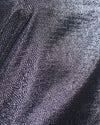 Close up of silver fabric